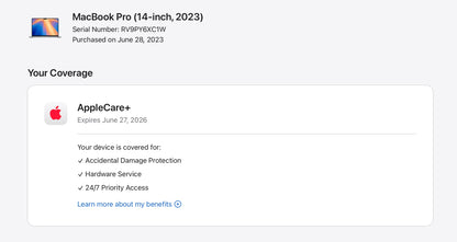 Apple 2023 MacBook Pro 14" M2 Max (38-Core GPU) 64GB RAM 2TB SSD AC+ Very good