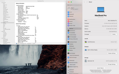 Apple 2019 MacBook Pro 16" 2.4GHz i9 32GB RAM 2TB SSD RP5500M 8GB - Very good