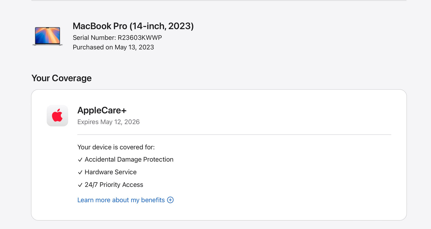 Apple 2023 MacBook Pro 14" M2 Pro (16-Core GPU) 16GB RAM 1TB SSD AC+ Excellent