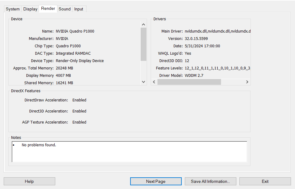 Dell Precision 5530 15.6" 2.6GHz i7-8850H 32GB RAM 512GB SSD Nvidia Quadro P1000