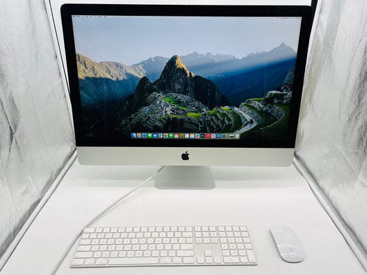 Apple 2019 iMac 27 in 5K Retina 3.6GHz 8-Core i9 64GB RAM 1TB SSD RP580X 8GB AC+