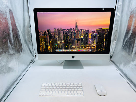 Apple 2019 iMac 27 in 5K Retina 3.7GHz 6-Core i5 32GB RAM 2TB Fusion RP580X 8GB