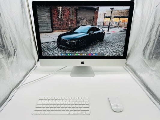 Apple 2017 iMac 27 in 5K Retina 4.2GHz Quad-Core i7 64GB RAM 2TB SSD RP580 8GB