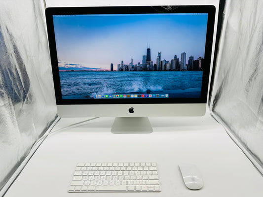 Apple 2017 iMac 27 in 5K Retina 4.2GHz Quad-Core i7 32GB RAM 1TB SSD RP580 8GB