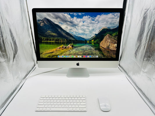 Apple 2017 iMac 27in 5K Retina 4.2GHz Quad-Core i7 32GB RAM 512GB SSD RP580 8GB