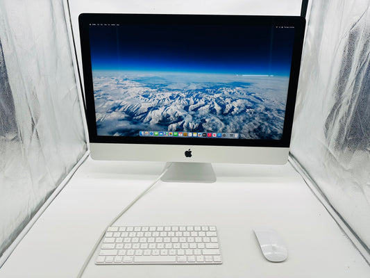 Apple 2020 iMac 27 in 5K 3.6GHz 10-Core i9 64GB RAM 2TB SSD RP5700XT 16GB AC+