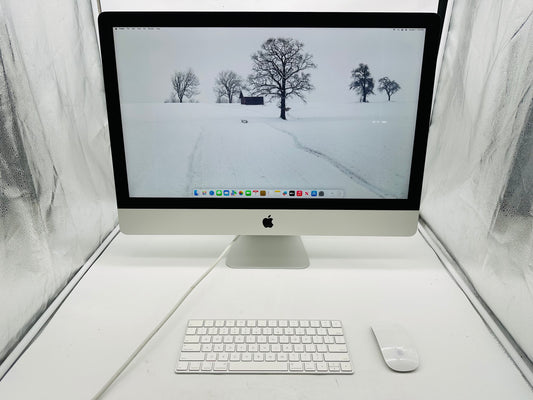 Apple 2019 iMac 5k Retina 27 in 3.0GHz 6-Core i5 32GB RAM 1TB Fusion RP570X 4GB