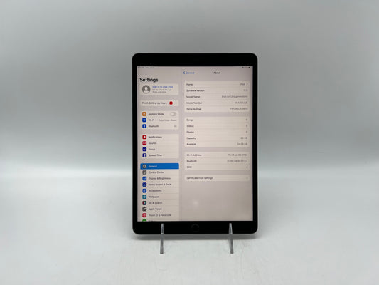 Apple 2019 iPad Air 3rd generation 10.5 in 64GB Wifi Only "Space Gray"
